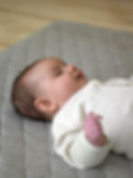 Organic Cotton Sleeping Gown Pointelle Natural, Nature Baby