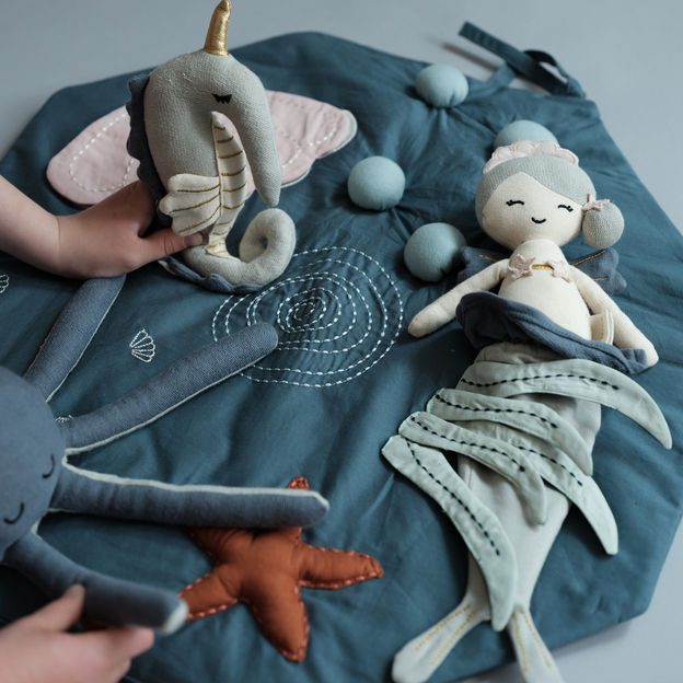 Thumbnail: Organic Doll Mermaid, Fabelab