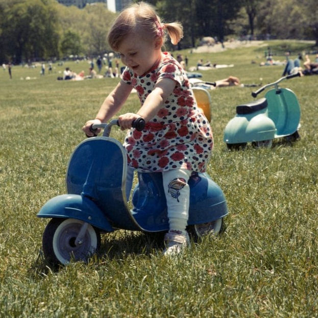 Thumbnail: Primo Ride On Kids Classic Scooter - Blue, Ambosstoys