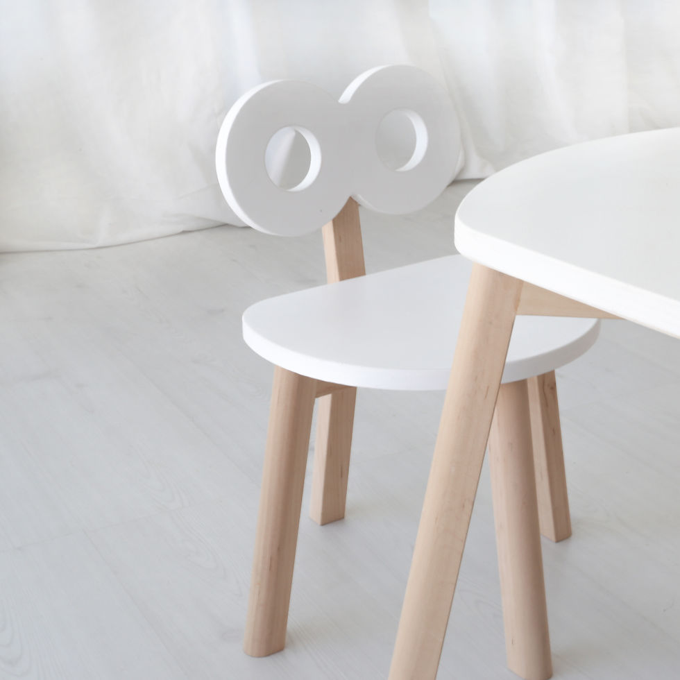 الصورة المصغرة: Double-O Chair White, Ooh noo