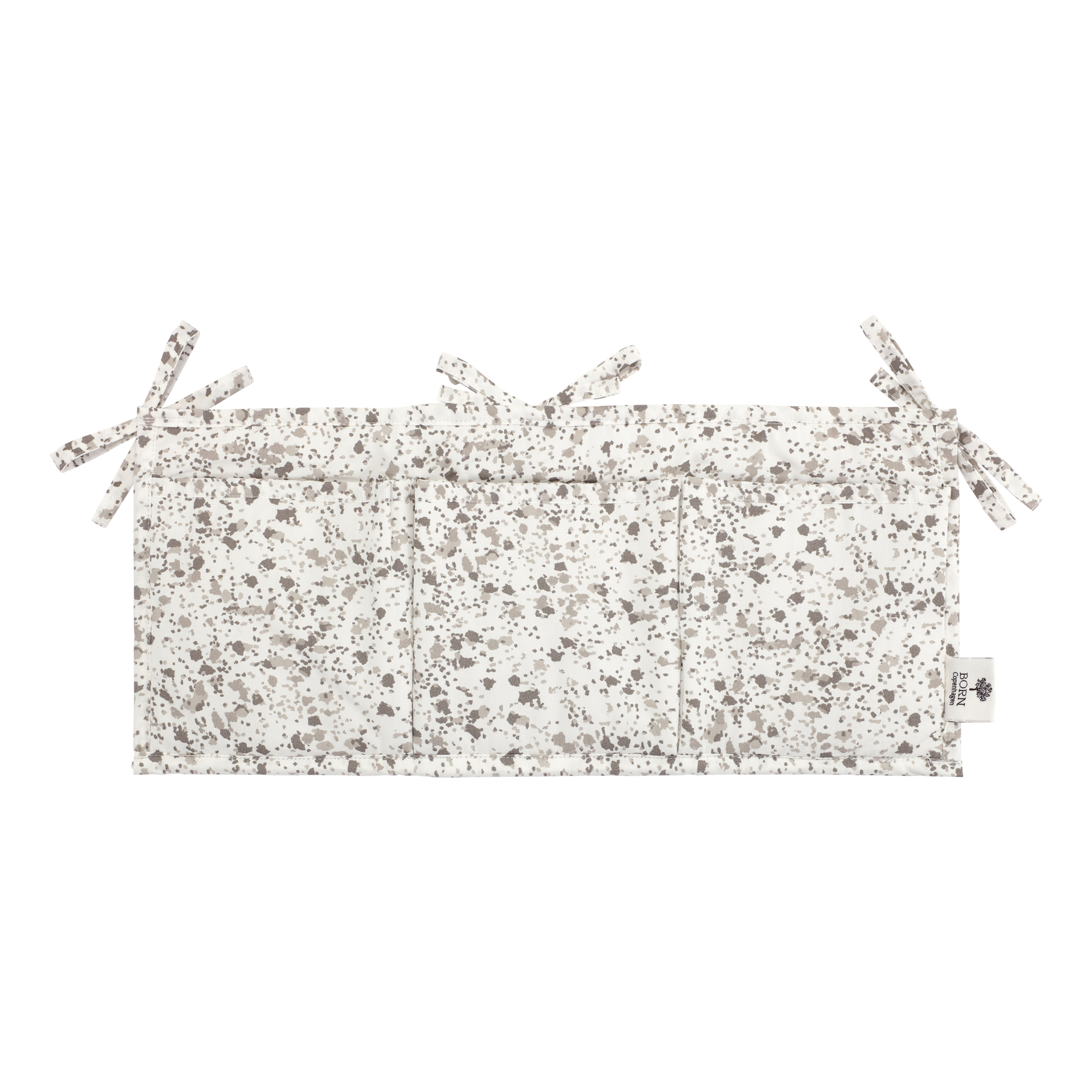 Organic Cotton Crib/Cot Bed Pockets Paint, Born Copenhagen