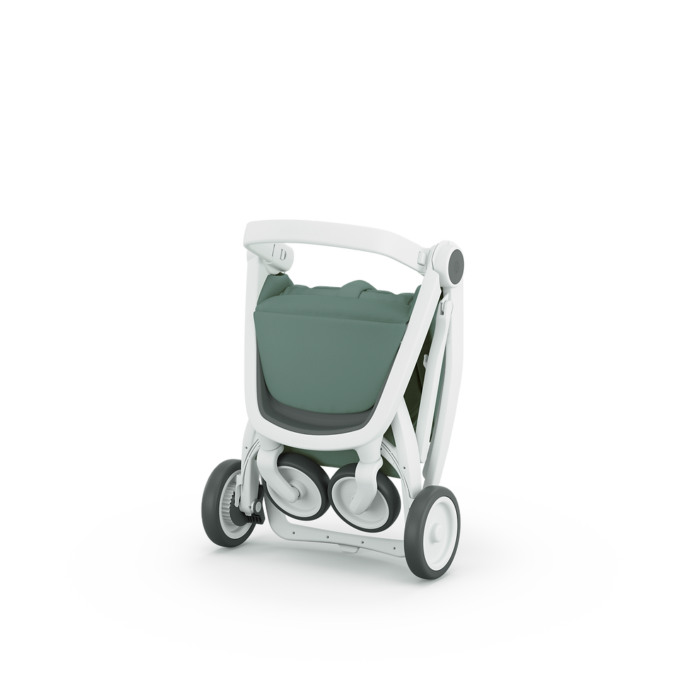 الصورة المصغرة: Eco Stroller "Classic" Sage, Greentom