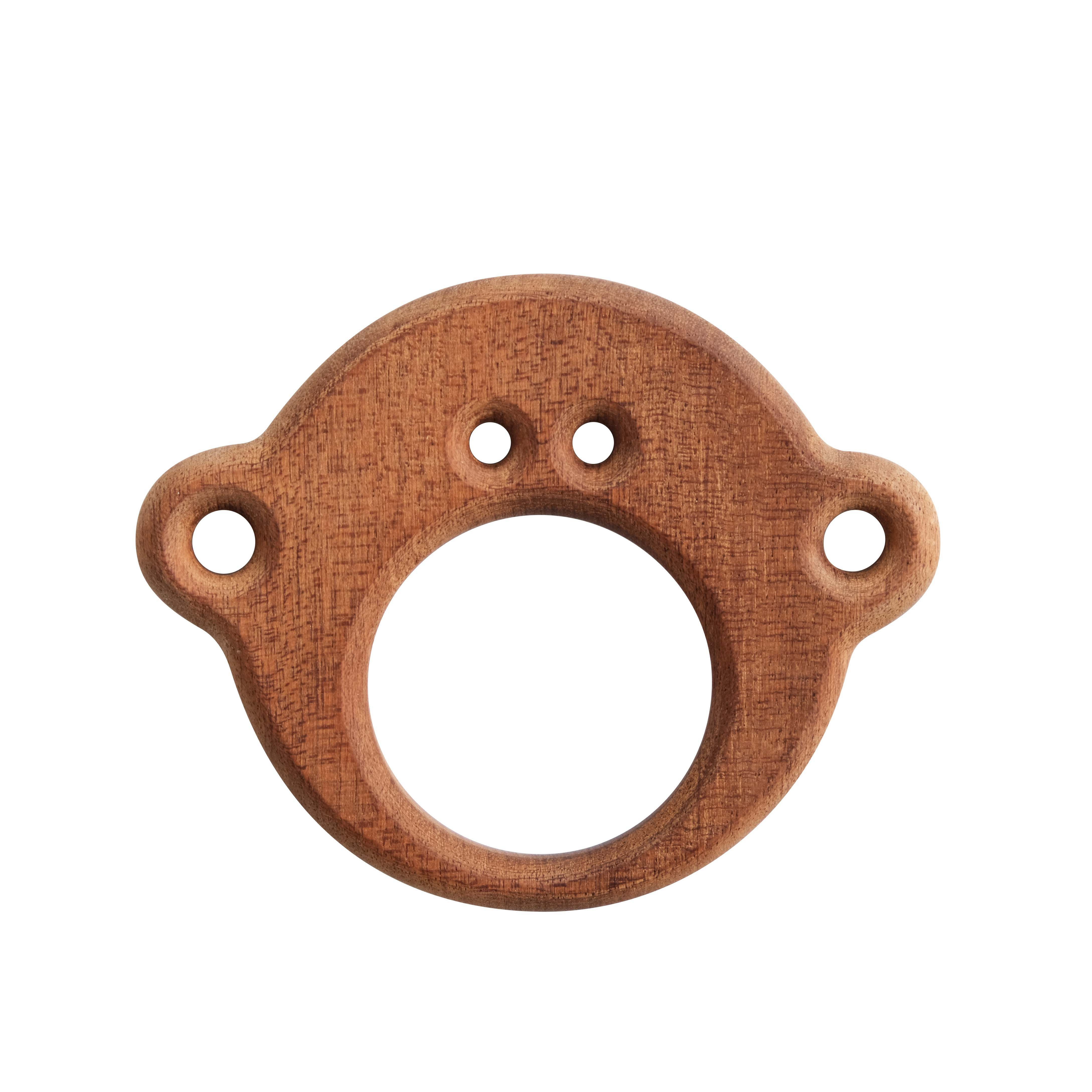 Wooden Teether - Chunky Monkey, Ooh Noo