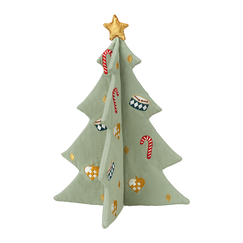 Christmas Tree embroidered, Fabelab
