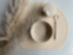Thumbnail: Soft Silicone Place Mat - Fog, Cink