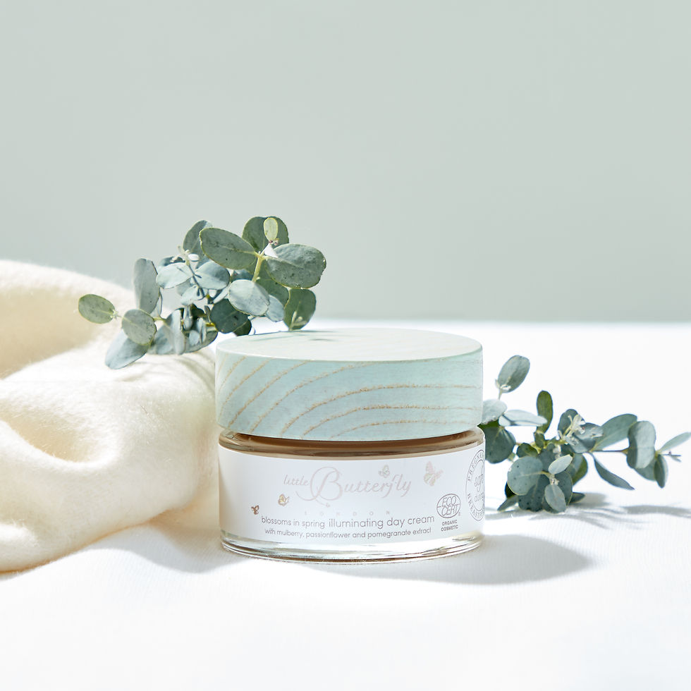 Mother Organic Illuminating Day Cream - 50ml, Little Butterfly London