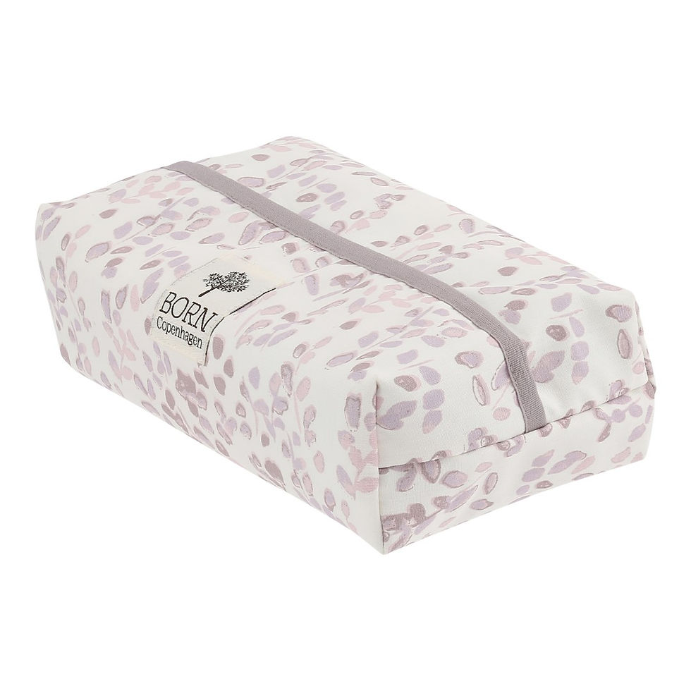 Organic Cotton Wet Wipes Cover - Leaves, Born Copenhagen