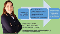 Coaching  de Autoconhecimento será ministrado por Marcia Tardelli, compareça