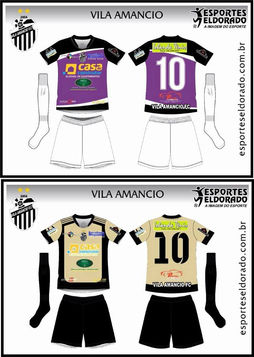 Vote no Uniforme mais bonito para o time Vila Amâncio