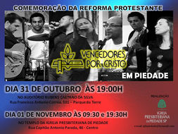 Evento da Presbiteriana comemora reforma protestante no Cariocão