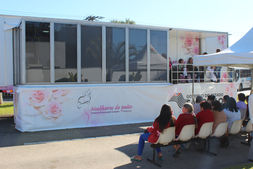 Mais de 1500 mamografias são realizadas em Piedade com a Carreta da Saúde