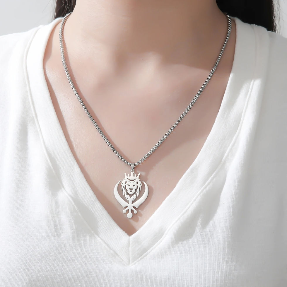Thumbnail: [KHANDA LION] | Stainless Steel Chain