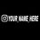 Thumbnail: [CUSTOM USERNAME] | Car Sticker