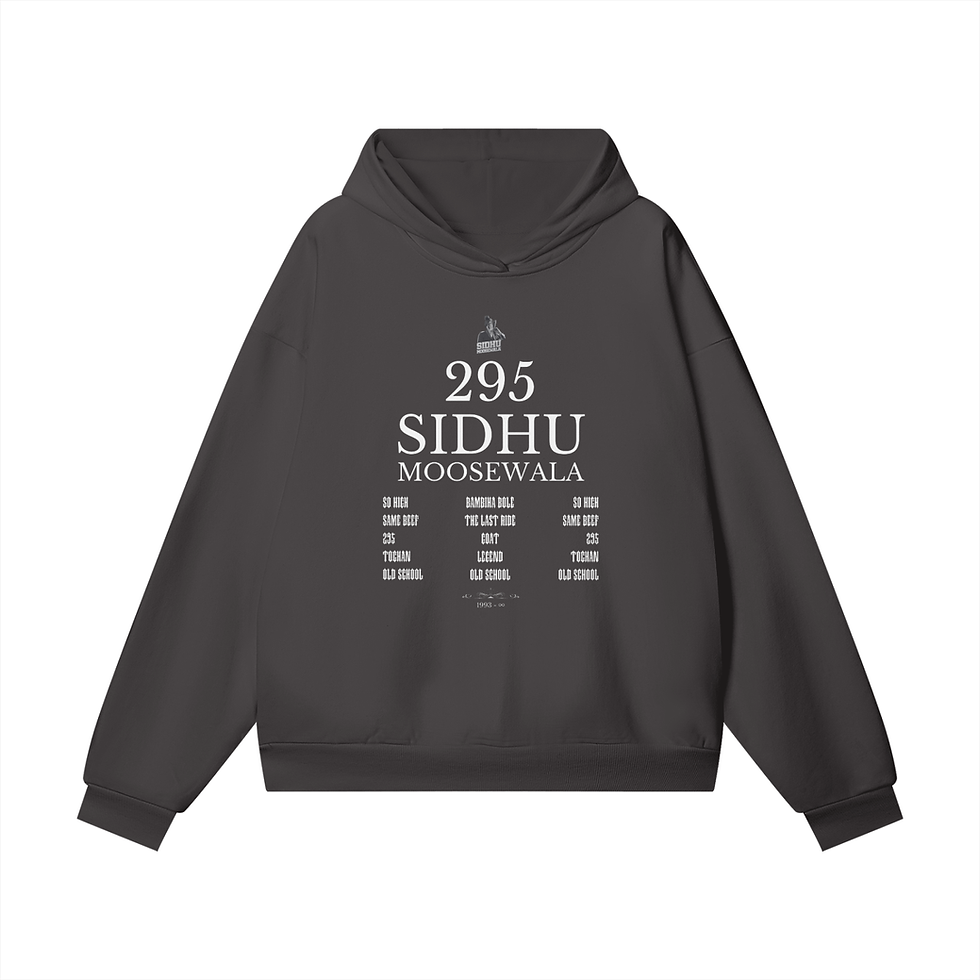 Thumbnail: [295 SIDHU] | Oversized Hidden Pocket Fleece Hoodie
