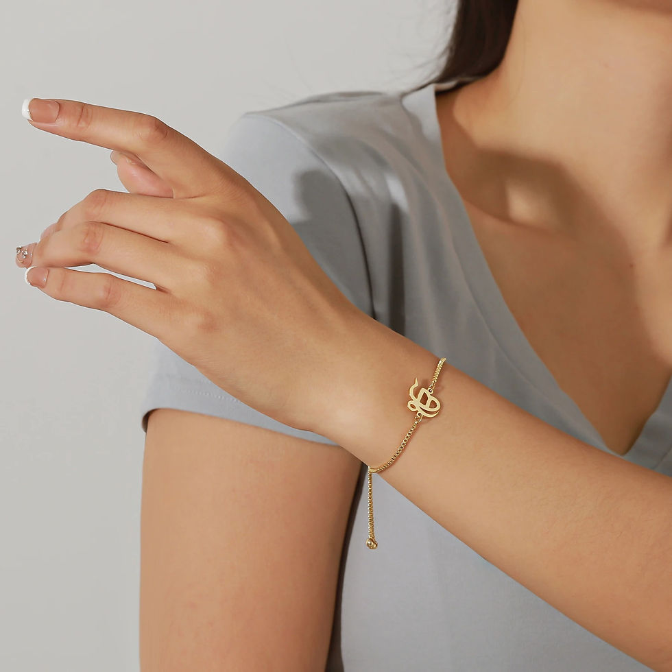 Thumbnail: [EK ONKAR] | 18k Stainless Steel Bracelet