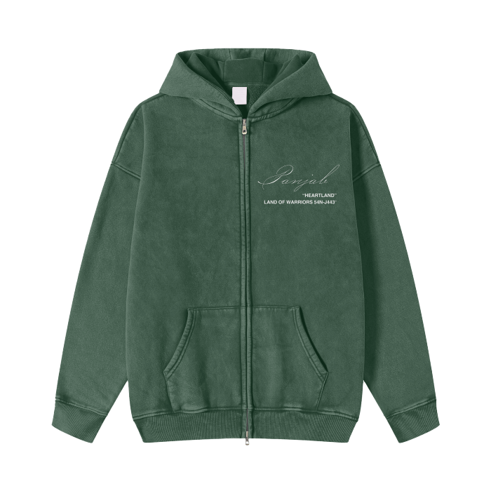 Thumbnail: [PANJAB] | Oversized Zip Hoodie