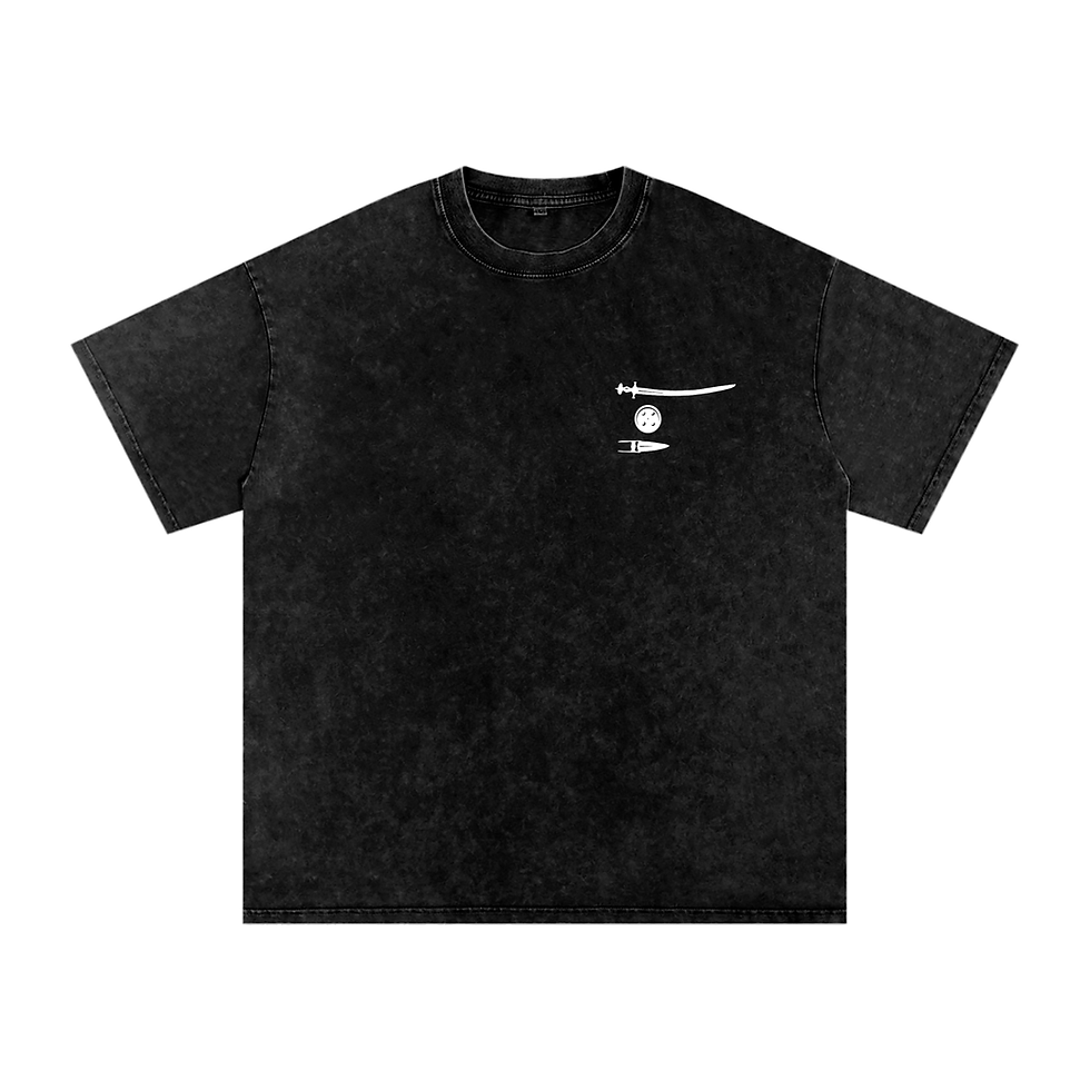 Thumbnail: [PURATAN NISHAN SAHIB] | Acid Wash T-Shirt