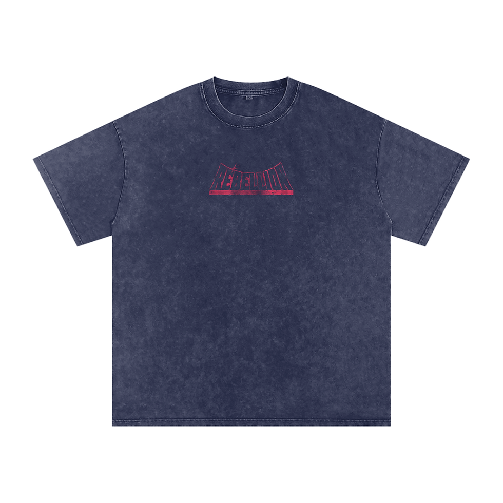 Thumbnail: [REBELLION] | Acid Wash T-Shirt