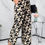 Miniatura: Clasi Allover Print Slant Pocket Wide Leg Pants