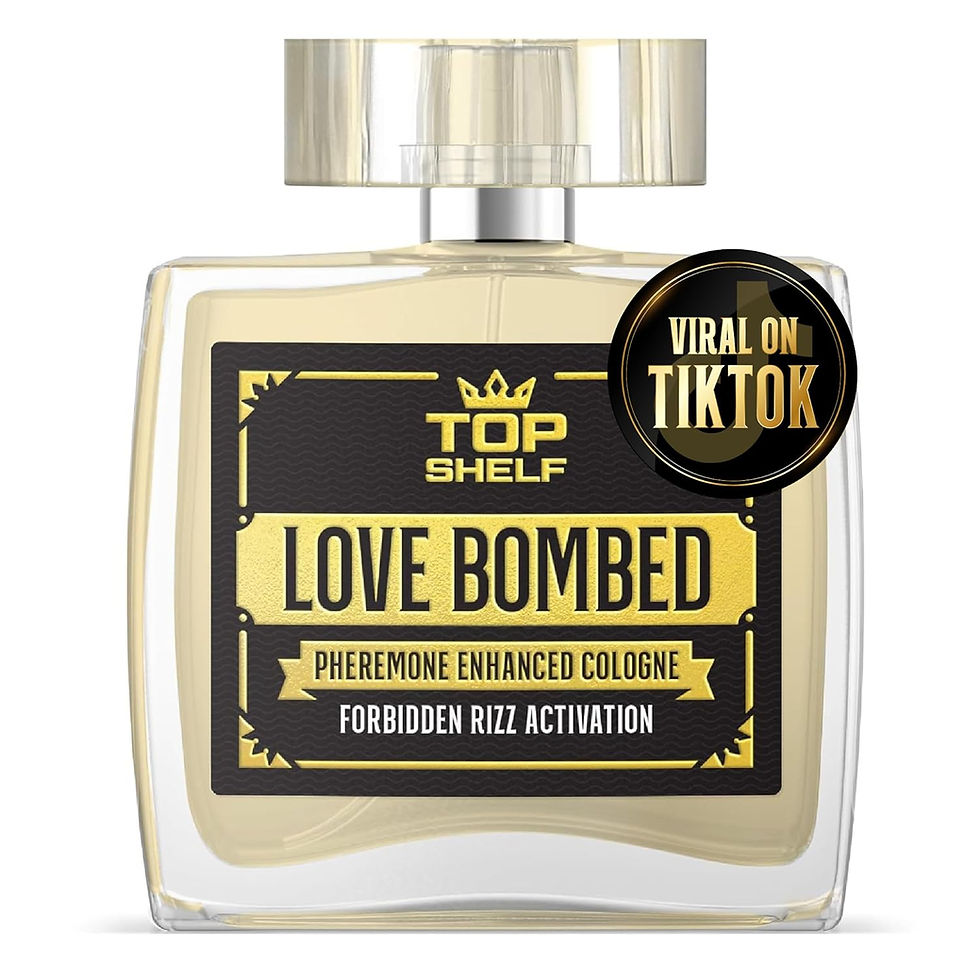 Love Bombed - Pheromone Cologne for Men | Bold Attraction & Confidence | Male P