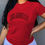 Miniatura: Slayr Women's Summer Letter Printed Round Neck Short Sleeve Casual T-Shirt