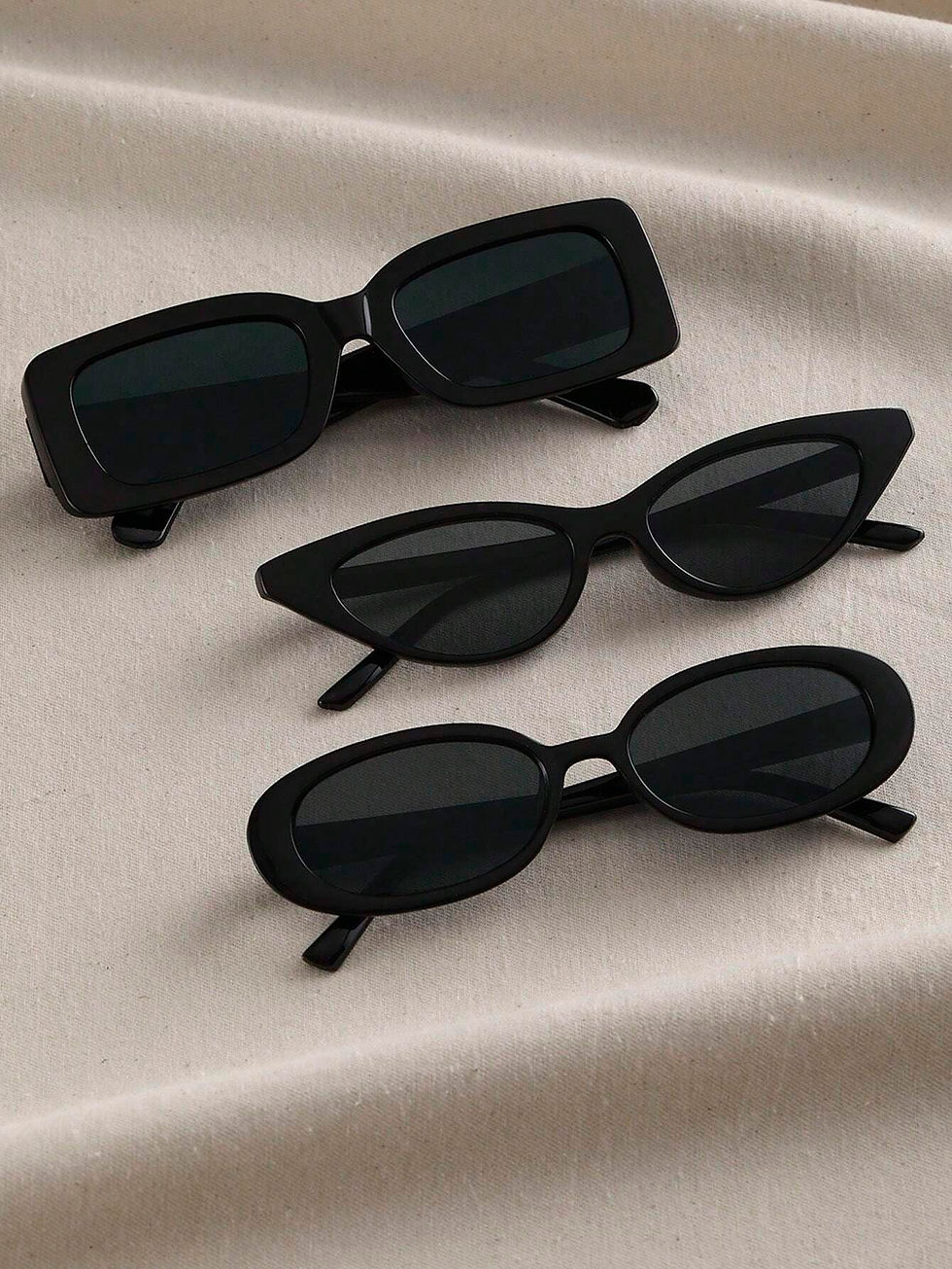 Thumbnail: 4pcs Women Delicate Hot Girl Style Personality Fashion Sunglasses For Outdoor T