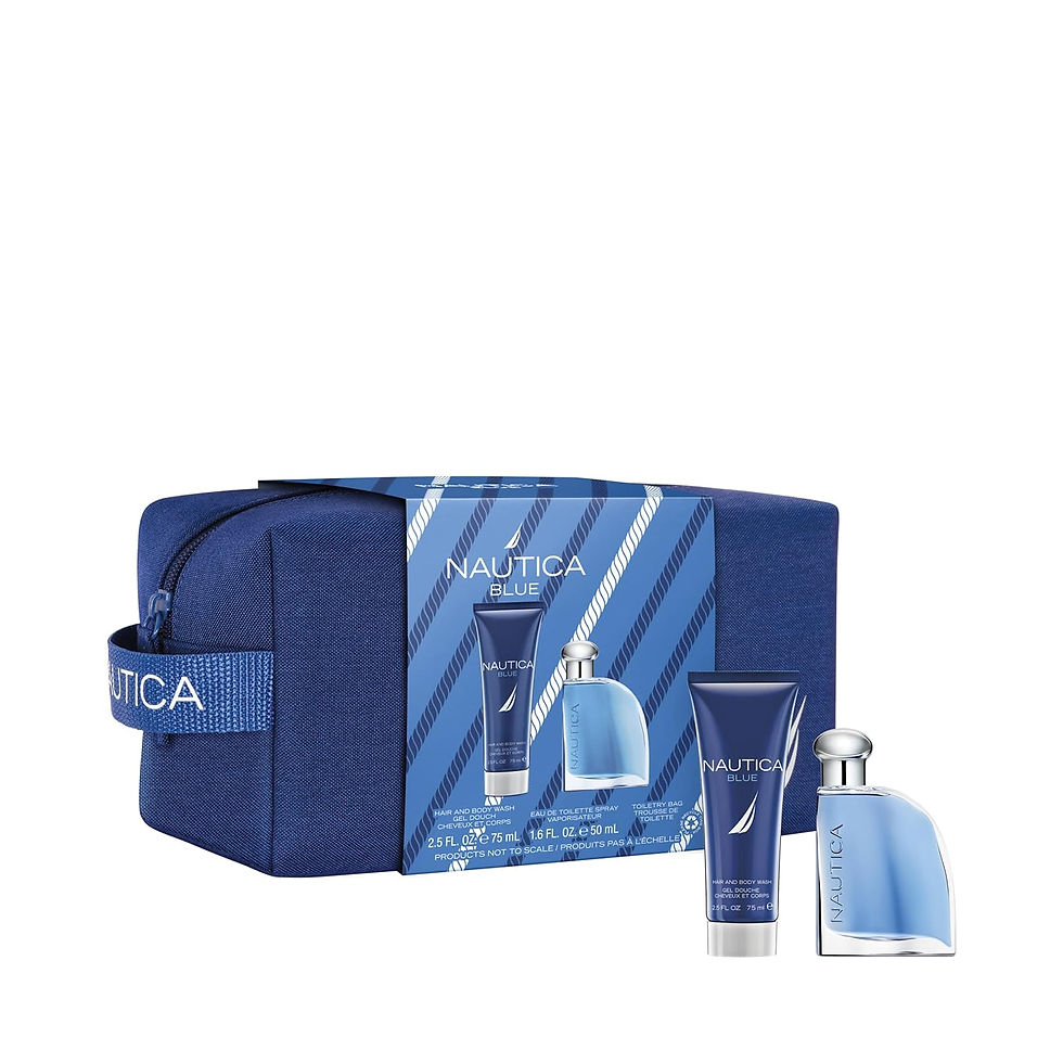 Thumbnail: Nautica Blue Eau De Toilette for Men - Invigorating, Fresh Scent - Woody, Fruit