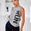 Miniatura: Sport Gameset Letter Graphic Sports Tank Top Gym Top