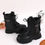 Thumbnail: Girls' Winter Boots For Big Kids, Round Toe Boots For Children, Princess Boots