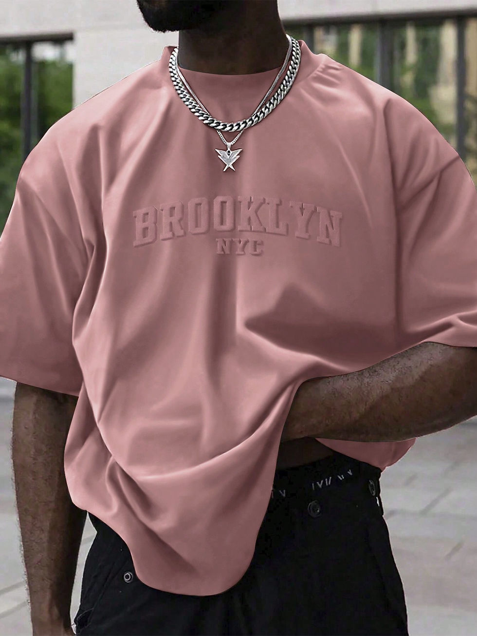 Thumbnail: Manfinity Homme Men's Printed Alphabet T-Shirt