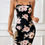Miniatura: Privé Floral Print Cami Bodycon Dress