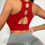 Miniatura: Yoga Sxy Medium Support  Cut Out Back Sports Bra