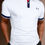 Miniatura: Manfinity Homme Men's Simple Collared Short-Sleeved Polo Shirt For Daily Wear