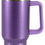 Thumbnail: Mainstays 40 oz Stainless Steel Tumbler with Straw and Handle, Double Wall Insu