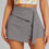 Miniatura: Haute High Waist O-Ring Detail Wrap Skort
