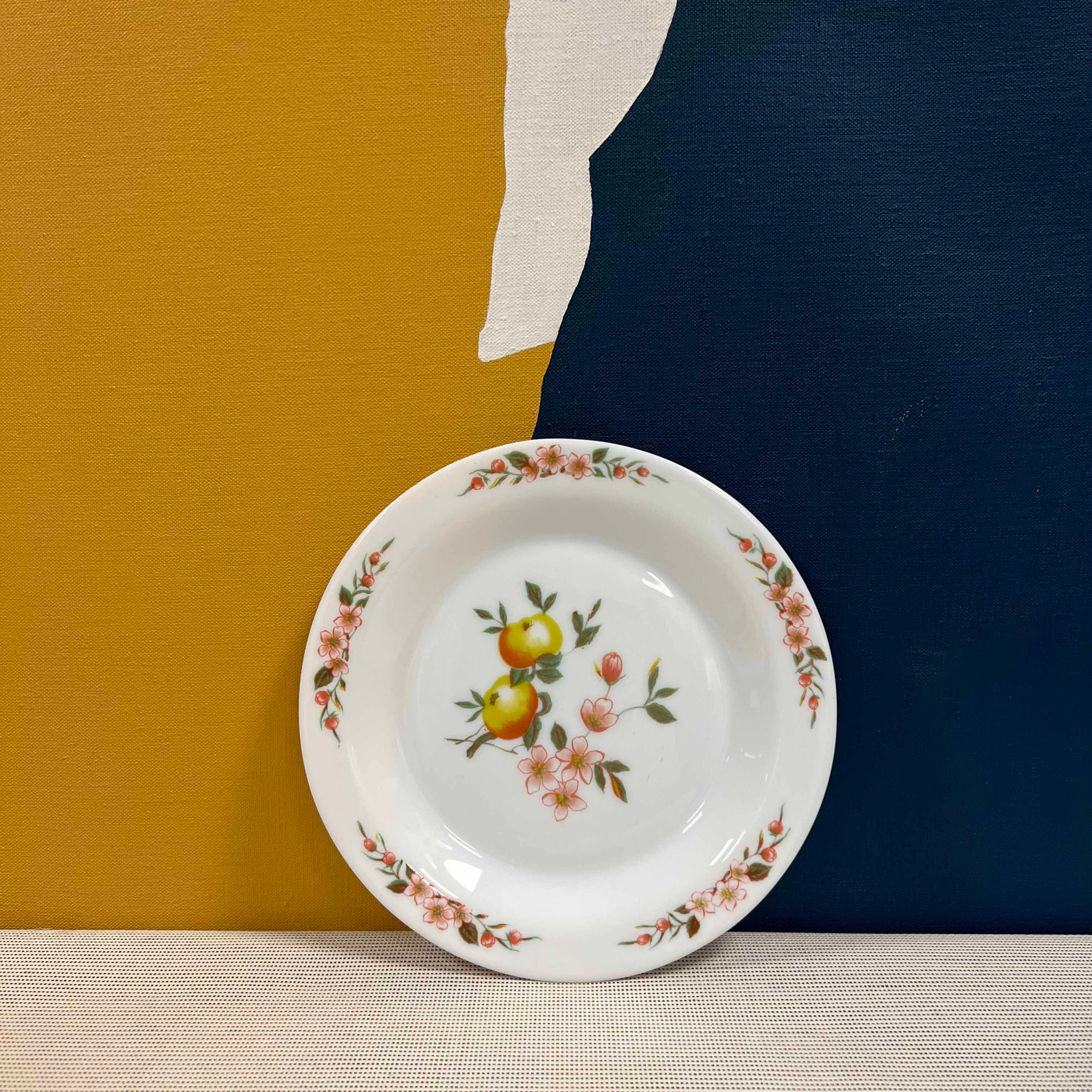 Assiettes à dessert Normandie Arcopal 1975