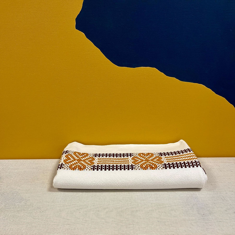 Miniature : Nappe brodée, années 1960-1970