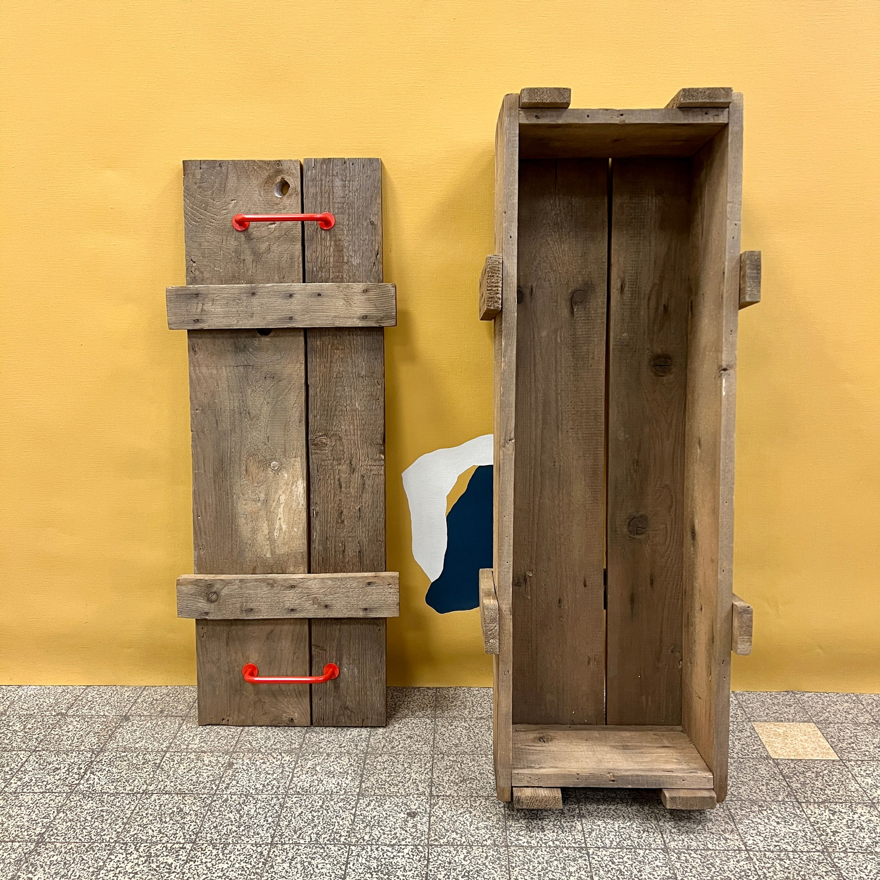 Caisse de transport années 1950/2025