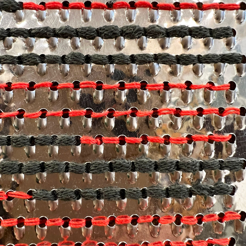 Miniature : Râpe helvétique brodée n° 3