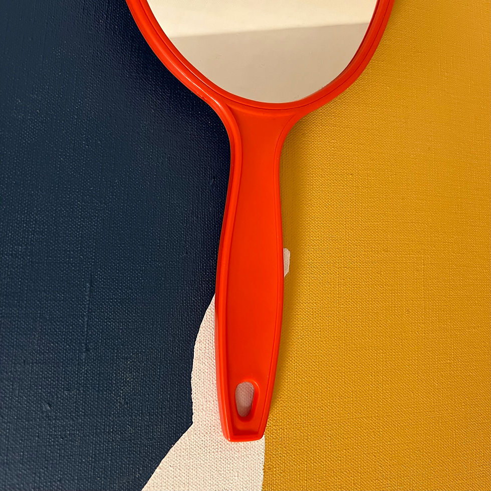 Miniature : Miroir à main années 1970