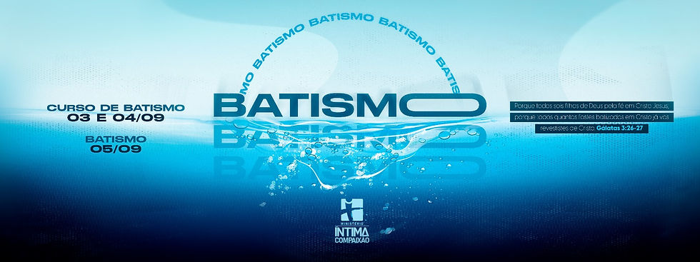 Batismo nas Aguas