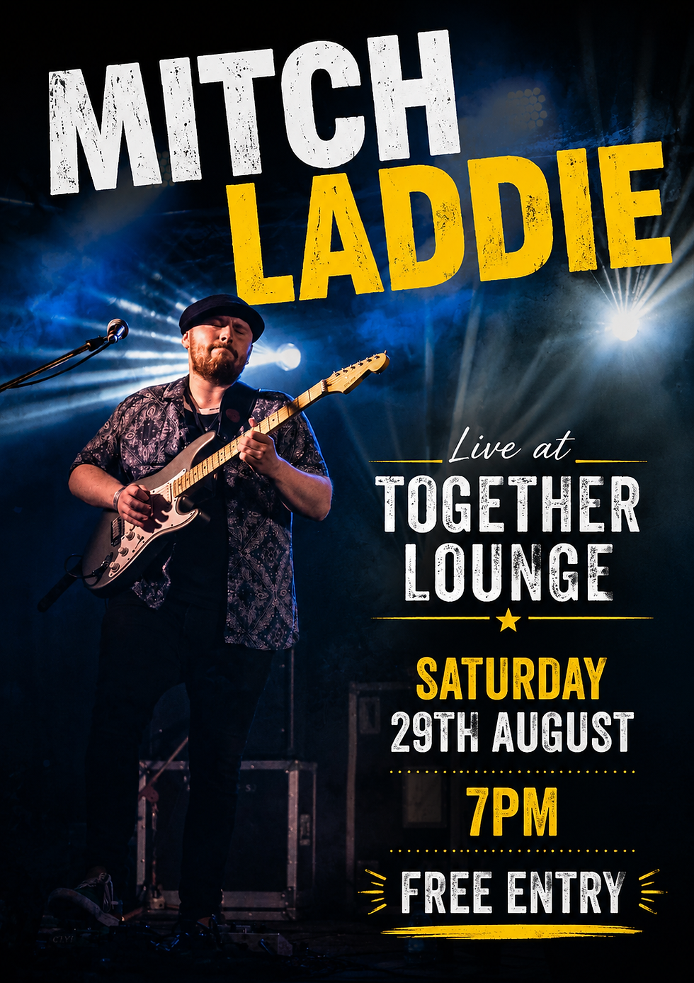 Saturday Lounge Live - Mitch Laddie