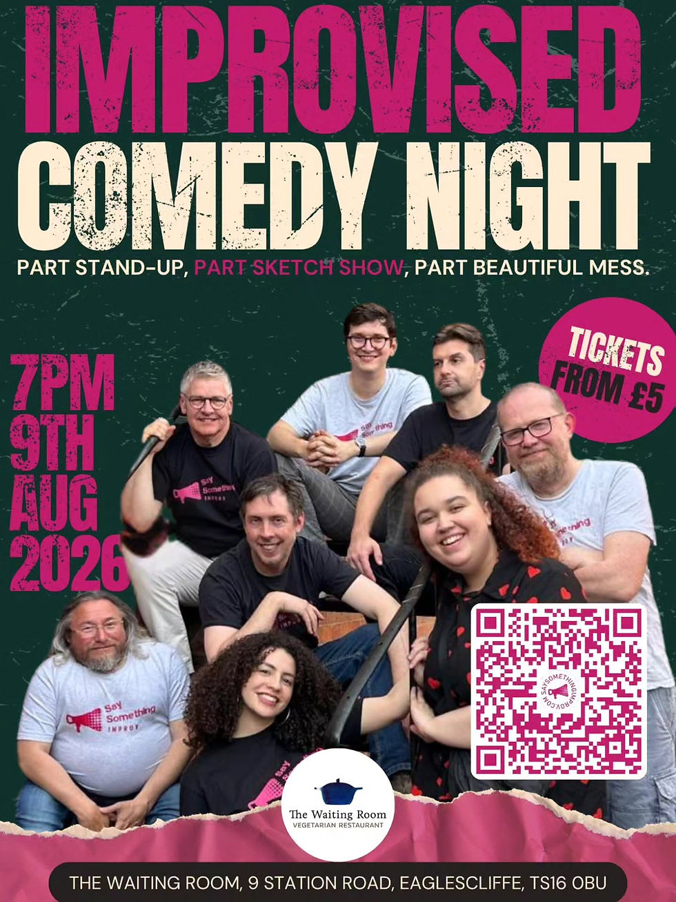 Comedy Night with Say Something Improv