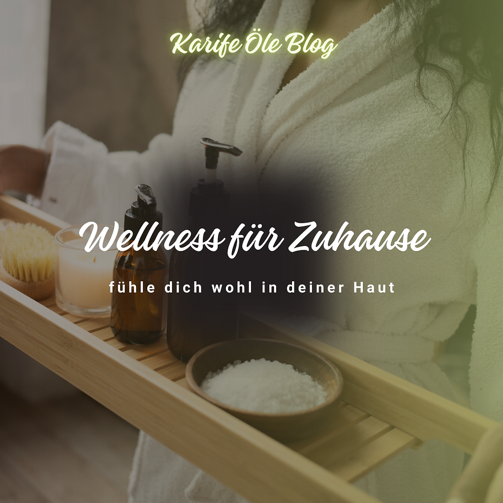 Wellness für Zuhause