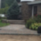 cultured stone patio walk