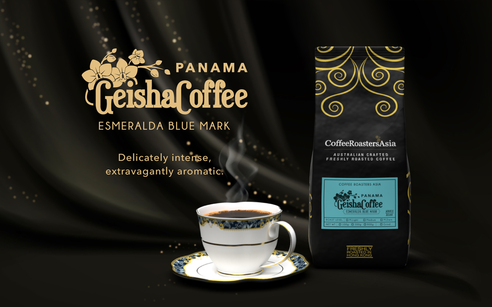 Panama Esmeralda Geisha Blue Mark