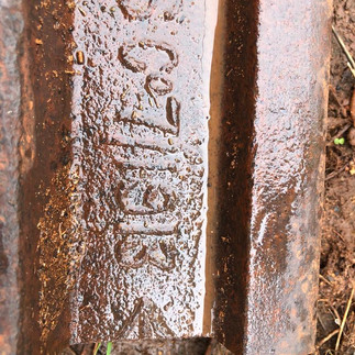 Old original 1913 rails