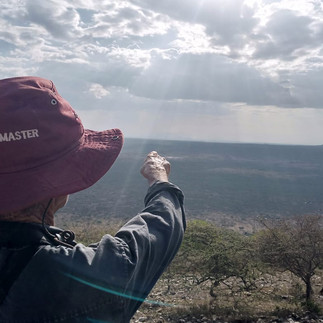 Looking west towards Lake Magadi