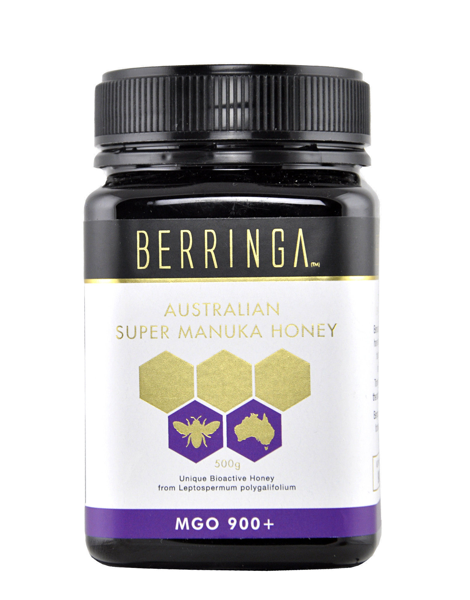 Berringa麥盧卡蜂蜜MGO 900+，500g，100％澳大利亞