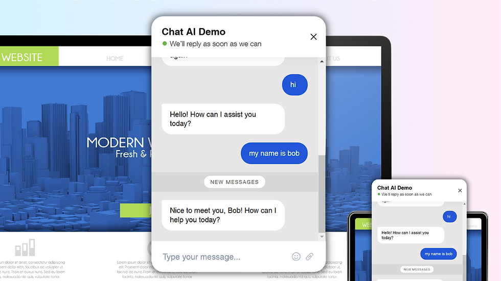 AI Site Chat